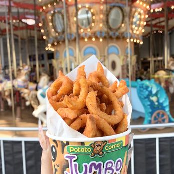 Potato Corner - Perfect snack size of curly (loopy) fries seasoned with chili bbq - Fast Food Near Me - Arlington, Texas Potato Corner - Perfect snack size of curly (loopy) fries seasoned with chili bbq - Fast Food Near Me - Arlington, Texas