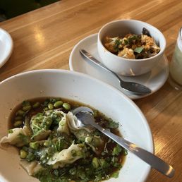 Edamame Dumplings