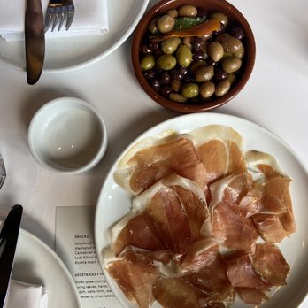 Folk - Ham and marinated olives - New American Near Me - Nashville, Tennessee