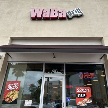 WaBa Grill - Outside entrance - Fast Food Near Me - Lake Forest, California