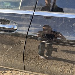 Just a snippet of the damage. Does not show the full extent or the damage to all four sides. Just a snippet of the damage. Does not show the full extent or the damage to all four sides.