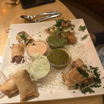 The Cheesecake Factory - Eggroll Sampler - Desserts Near Me - Gainesville, Florida The Cheesecake Factory - Eggroll Sampler - Desserts Near Me - Gainesville, Florida