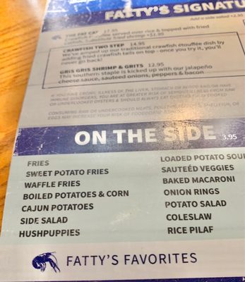 Menu photo 5 Fatty's Seafood Slidell, LA Menu photo 5 Fatty's Seafood Slidell, LA