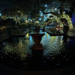 Bellingrath Gardens and Home - Food Court Fountain (Christmas)