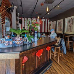Lucha Tigre - Inside. Bar. View upon entry looking left.
