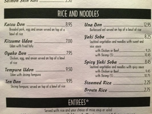 Menu photo 3 Nikko Japanese Restaurant Homestead, FL Menu photo 3 Nikko Japanese Restaurant Homestead, FL