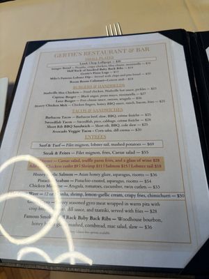 Menu photo 1 Gerties Clarence Center, NY Menu photo 1 Gerties Clarence Center, NY