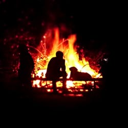 Lucky Lake Campground & Outdoor Center - Anybody for a campfire?