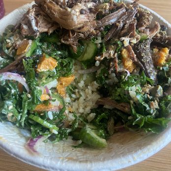 This Bowl - Inside of braised beef bowl - Fast Food Near Me - New York, New York This Bowl - Inside of braised beef bowl - Fast Food Near Me - New York, New York