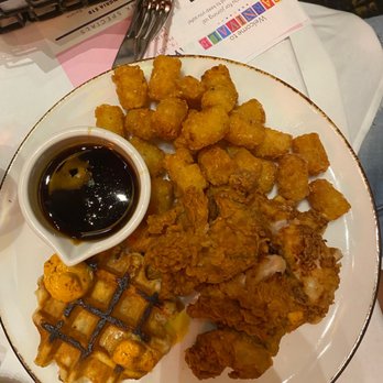 Carnivale Chicago - Chicken and Waffles - Latin American Near Me - Chicago, Illinois