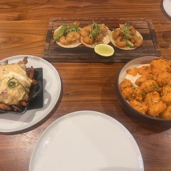 The Refectory - Loaded brisket fries, Rock Shrimp Tacos, and Buffalo Cauliflower - New American Near Me - Villanova, Pennsylvania The Refectory - Loaded brisket fries, Rock Shrimp Tacos, and Buffalo Cauliflower - New American Near Me - Villanova, Pennsylvania