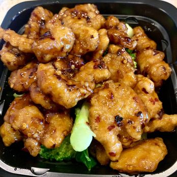 Panda Express - Super greens and orange chicken bowl - Chinese Near Me - Sioux Falls, South Dakota