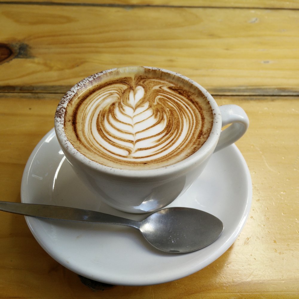 Skinny cappuccino. Beautiful
