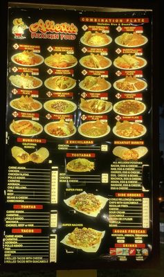 Menu photo 1 Alberto's Mexican Food Stockton, CA Menu photo 1 Alberto's Mexican Food Stockton, CA