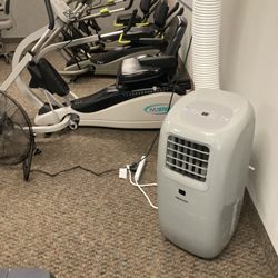 Healthtrax Fitness & Wellness - Healthtrax is trying to use portable air conditioners to make up for the roof units that have been broken for years.