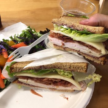 Fresh Twisted Cafe - Turkey sandwich with garden salad. - Coffee & Tea Near Me - Chico, California Fresh Twisted Cafe - Turkey sandwich with garden salad. - Coffee & Tea Near Me - Chico, California