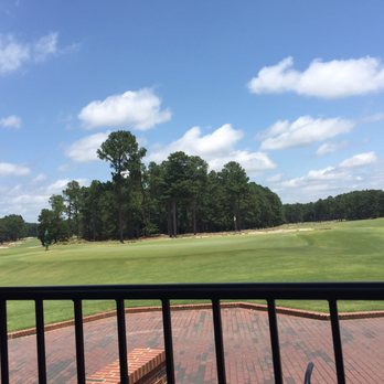 The Deuce - View of the 18th green on no 2. - New American Near Me - Pinehurst, North Carolina