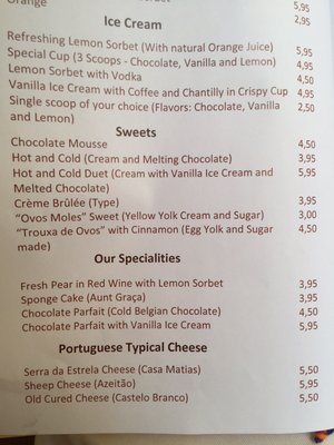Menu photo 3 Alfaia Lisbon, 11 Menu photo 3 Alfaia Lisbon, 11