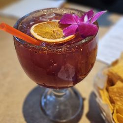 Puerto Vallarta Restaurant - Pomegranate Margarita