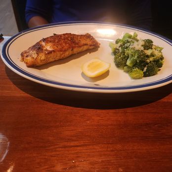 Hudson House - Salmon with broccoli - Bars Near Me - Fort Worth, Texas Hudson House - Salmon with broccoli - Bars Near Me - Fort Worth, Texas