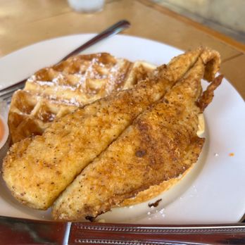 Melba's Restaurant - Country Catfish & Eggnog Waffle - Southern Near Me - New York, New York