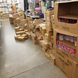 Dollar Tree - Store lately has been a mess of boxes that are trip hazards. Often in piles for several days.
