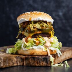 Juicy J’s Smoked Burgers - Firehouse Burger!!