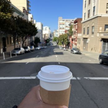 Crostini & Java - Large French Lavender Latte - Hot - Coffee & Tea Near Me - San Francisco, California