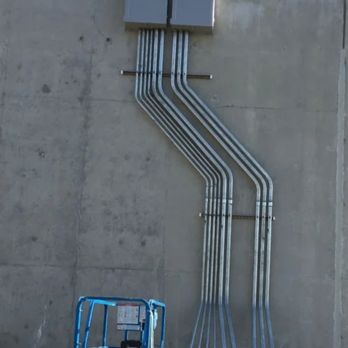 B and B Electric - Multiple conduit runs lead to junction boxes. - Electricians Near Me B and B Electric - Multiple conduit runs lead to junction boxes. - Electricians Near Me