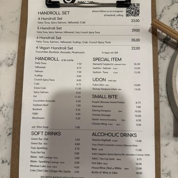 Handroll Bar Rolling - Japanese Near Me - New York, New York