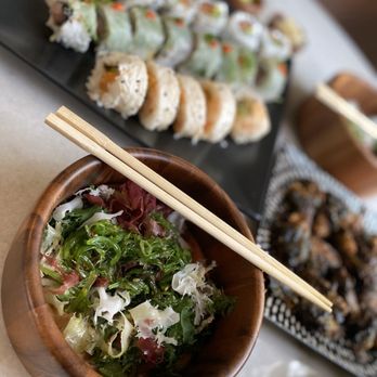 Wabi on Rose - seaweed salad of my dreams ... made with 5 different types! - Sushi Bars Near Me - Venice, California Wabi on Rose - seaweed salad of my dreams ... made with 5 different types! - Sushi Bars Near Me - Venice, California