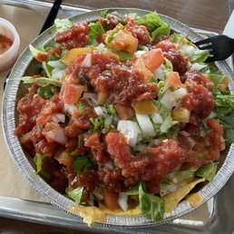 a plate of food