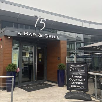 75 on Liberty Wharf - New American Near Me - Boston, Massachusetts
