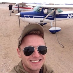 Flyright Aviation - Took the 152 down to Kidwell airport on a cross country solo.  Soft field landing/takeoff on a real dirt strip.  What a blast!
