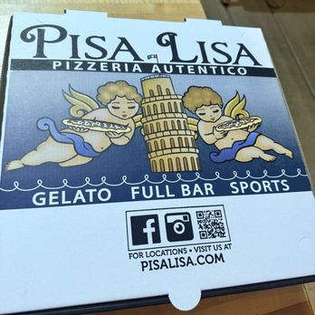 Pisa Lisa - Cool to go pizza box - Pizza Near Me - Sedona, Arizona Pisa Lisa - Cool to go pizza box - Pizza Near Me - Sedona, Arizona