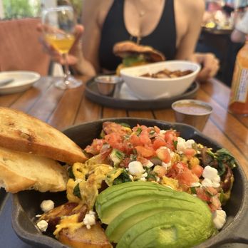 Belmont Brewing - The Works Skillet Brunch - Breweries Near Me - Long Beach, California