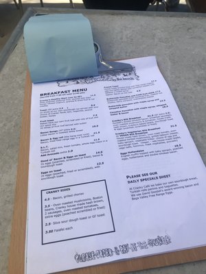 Menu photo 2 Cranky Cafe Merimbula, NSW Menu photo 2 Cranky Cafe Merimbula, NSW