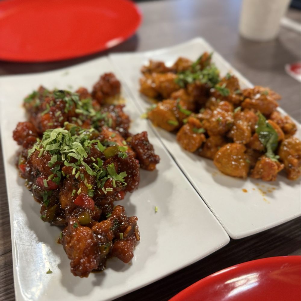 Chicken Manchurian & Chicken 65 Chicken Manchurian & Chicken 65