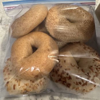 Basket Bagels and Bakery - The bagels I purchased - Coffee & Tea Near Me - San Jose, California Basket Bagels and Bakery - The bagels I purchased - Coffee & Tea Near Me - San Jose, California