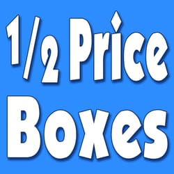 1/2 Price Boxes - 1/2 Price Boxes