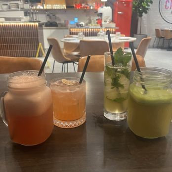 CRAFT - Brickell - FRESH SQUEEZED STRAWBERRY LEMONADE - Breakfast & Brunch Near Me - Miami, Florida