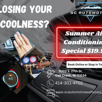 OC Automotive - Auto Repair Near Me - Oak Creek, Wisconsin OC Automotive - Auto Repair Near Me - Oak Creek, Wisconsin