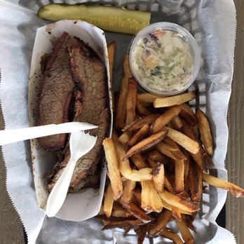 The Dog House and More - 1/2 lb brisket plate - Hot Dogs Near Me - Ruskin, Florida