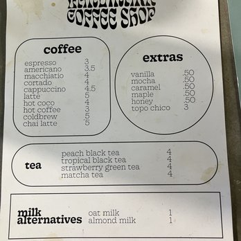Landmark Coffee - Menu - Coffee & Tea Near Me - Redlands, California