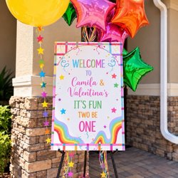 Top Tier Events - Welcome sign