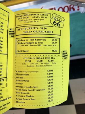 Menu photo 1 Delgadillo's Snow Cap Drive-In Seligman, AZ Menu photo 1 Delgadillo's Snow Cap Drive-In Seligman, AZ
