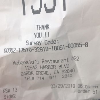 McDonald's - Fast Food Near Me - Garden Grove, California