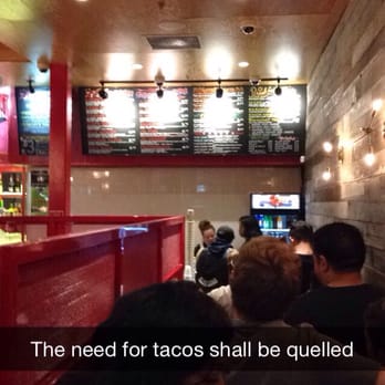 Torchy's Tacos - Relatively short line to the counter tonight - Tex-Mex Near Me - Houston, Texas
