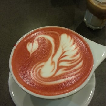 Bitter Sweet - A swan in my red velvet lattee! - Desserts Near Me - Cupertino, California Bitter Sweet - A swan in my red velvet lattee! - Desserts Near Me - Cupertino, California