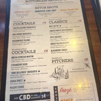 Tap 42 - Brunch Cocktail Menu - Beer Bar Near Me - Aventura, Florida Tap 42 - Brunch Cocktail Menu - Beer Bar Near Me - Aventura, Florida